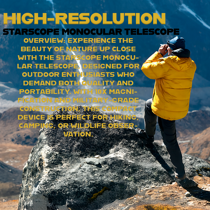 SkyScout Pro - High Power Monocular Telescope