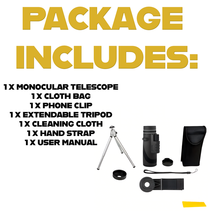 SkyScout Pro - High Power Monocular Telescope