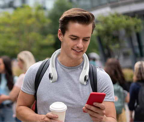 Portable Neck Fan & Air Conditioner