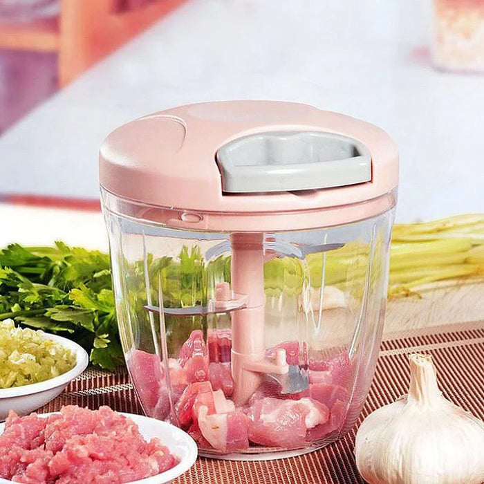 Variant image for Versatile Manual Meat Mincer & Garlic Chopper - 500/900ML-3