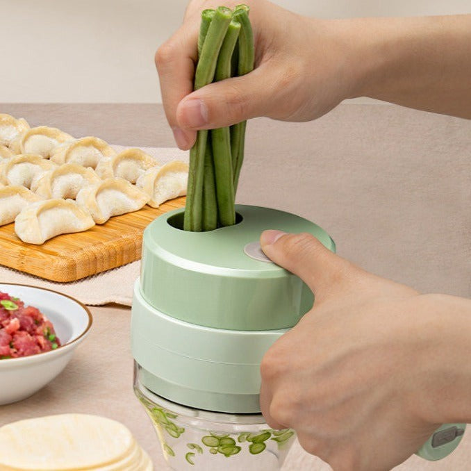 VegiTwist Pro - Portable Vegetable Slicer and Blender