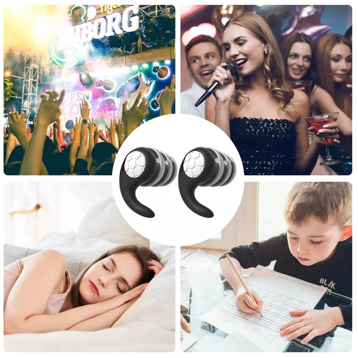 SilentShell Earplugs – Noise Cancelling Earbuds