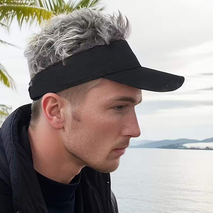 CapTress - Wig Baseball Cap for Men