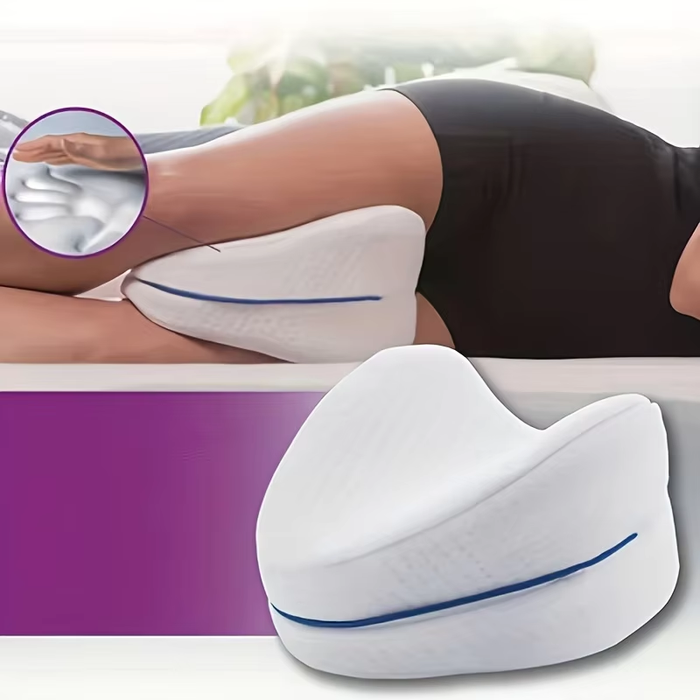 CushiiRest - Memory Foam Knee Pillow for Side Sleepers