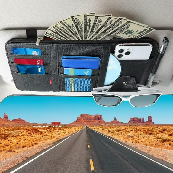 TidyTrack - Car Sun Visor Organizer