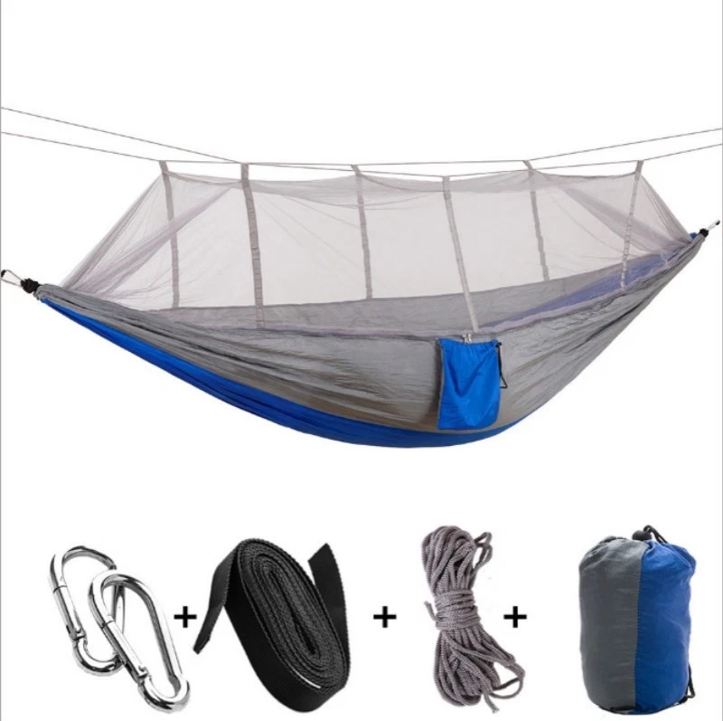 SkyNest - Camping Hammock with Mosquito Net