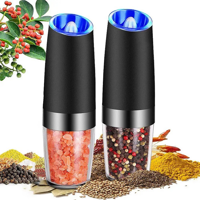 AutoSpice - Electric Salt and Pepper Grinder Set