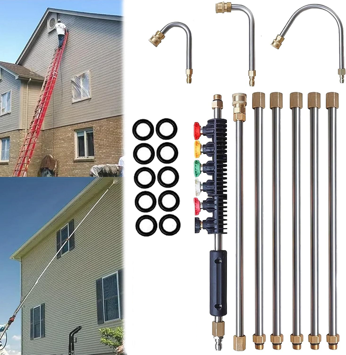 EdgeReach - Pressure Washer Extension Wand Set