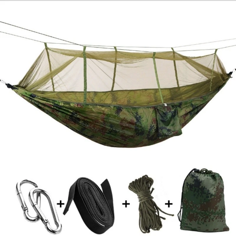 SkyNest - Camping Hammock with Mosquito Net