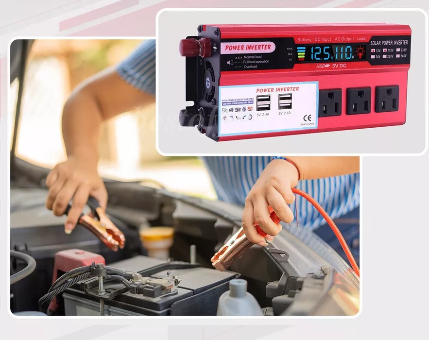 RoadCharge Max – Car Power Inverter