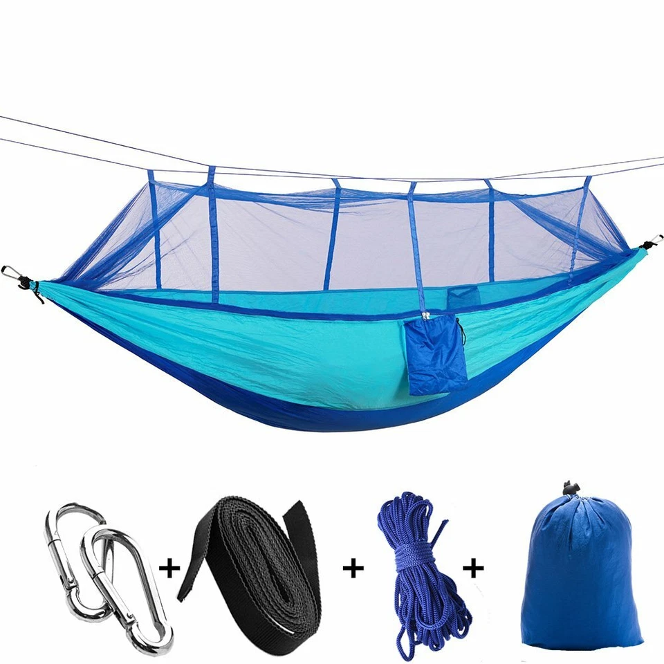 SkyNest - Camping Hammock with Mosquito Net