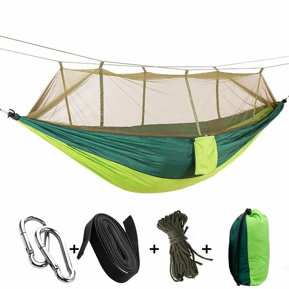 SkyNest - Camping Hammock with Mosquito Net