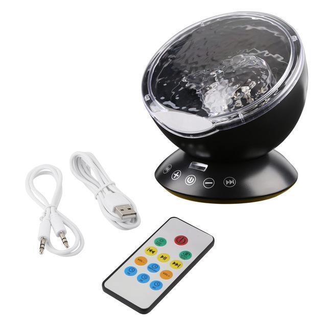 AquaDreams - Ocean Wave Projector Night Light