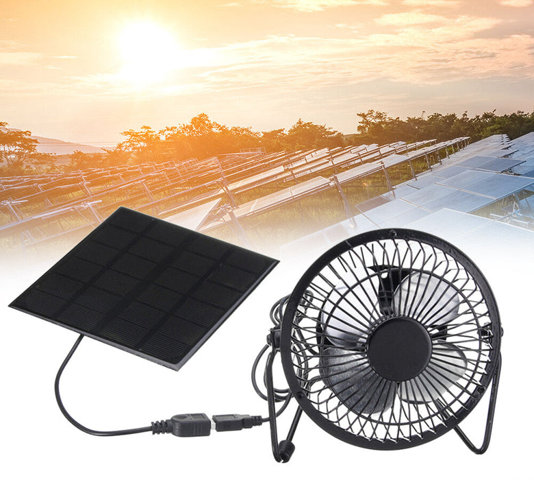 SunCool Breeze - Solar Powered Fan