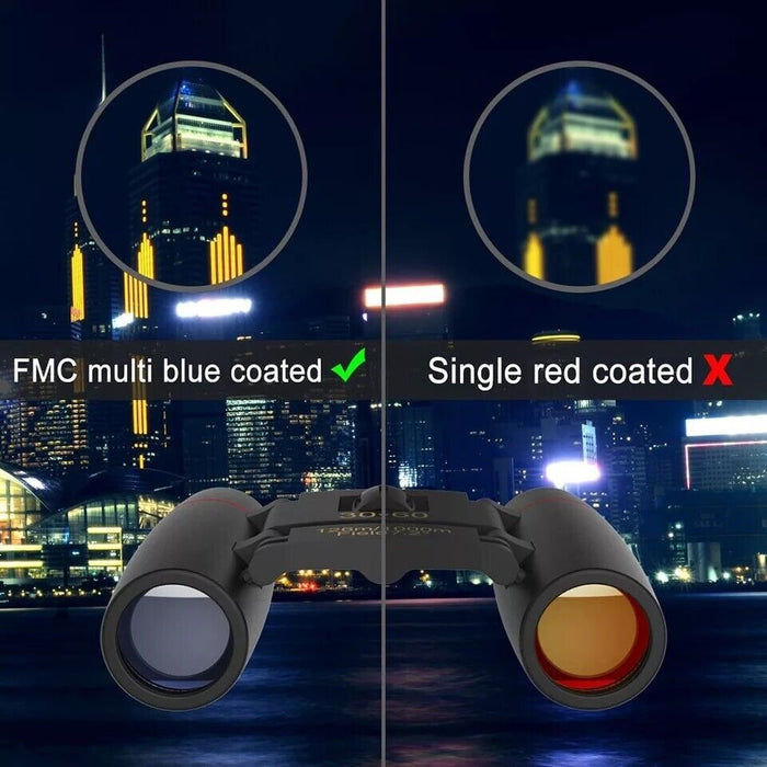 RangeQuest - Compact Binoculars 30x60 Zoom