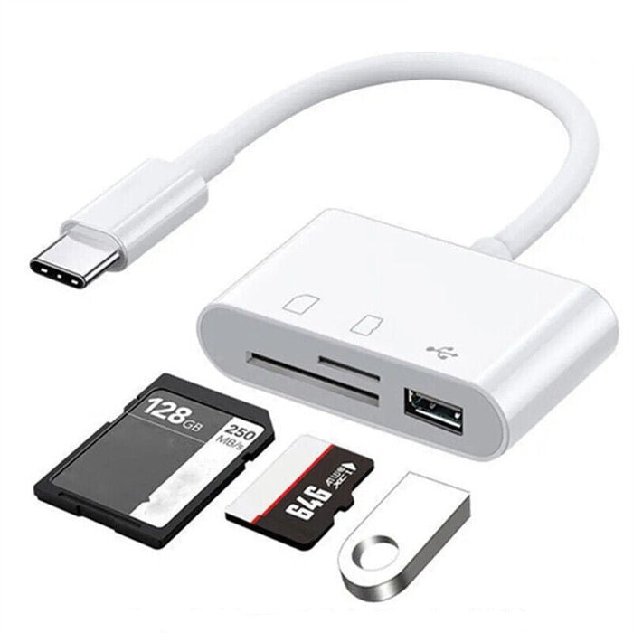 High-Speed USB-C SD Card Reader