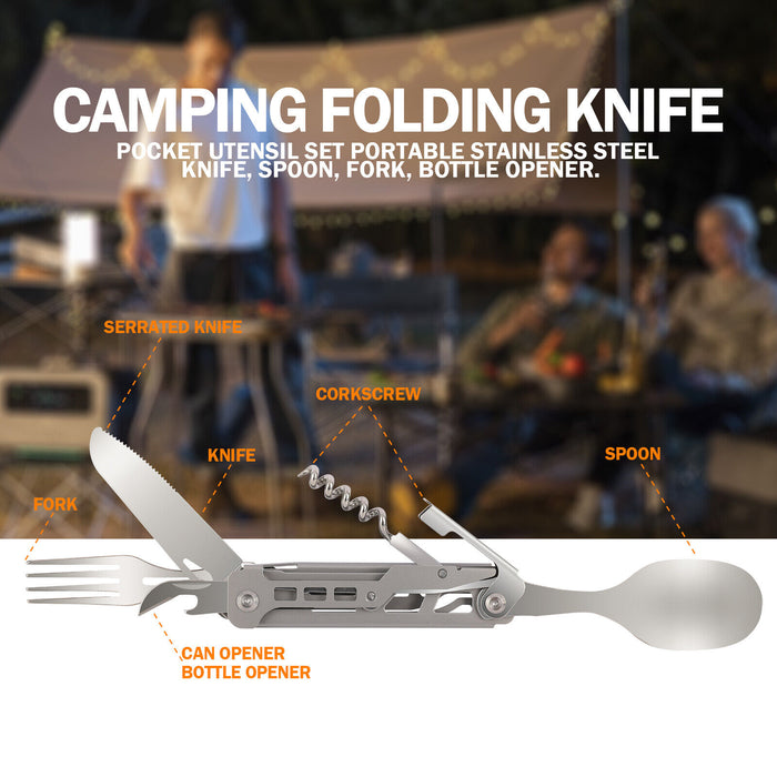 TrailMate Gear - Camping Utensil Set