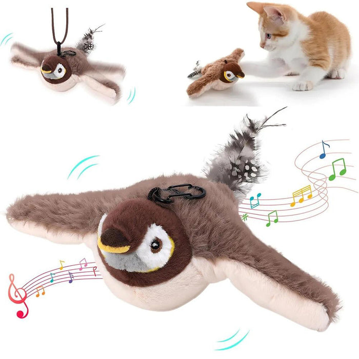FlutterPals - Interactive Cat Bird Toy