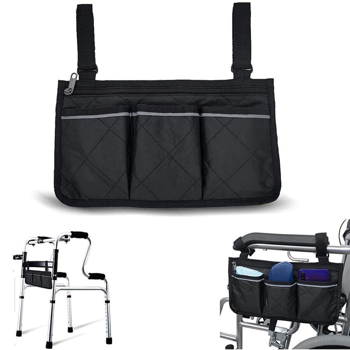 EasyReach Caddy - Wheelchair Armrest Organizer