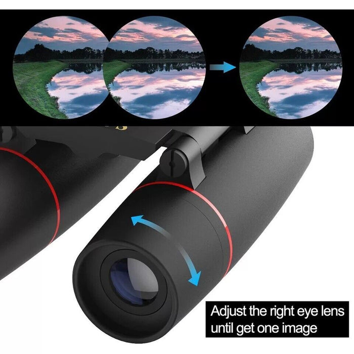 RangeQuest - Compact Binoculars 30x60 Zoom