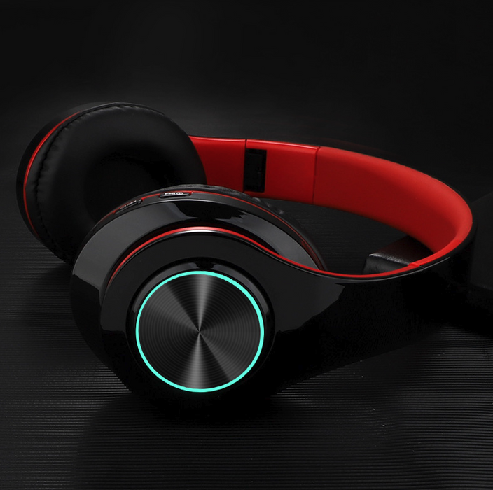 Big Bass Wireless Over-Ear Bluetooth Headphones with Mic