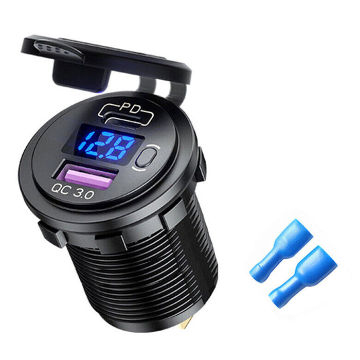 VoltMate DualCharge – Fast USB Car Charger