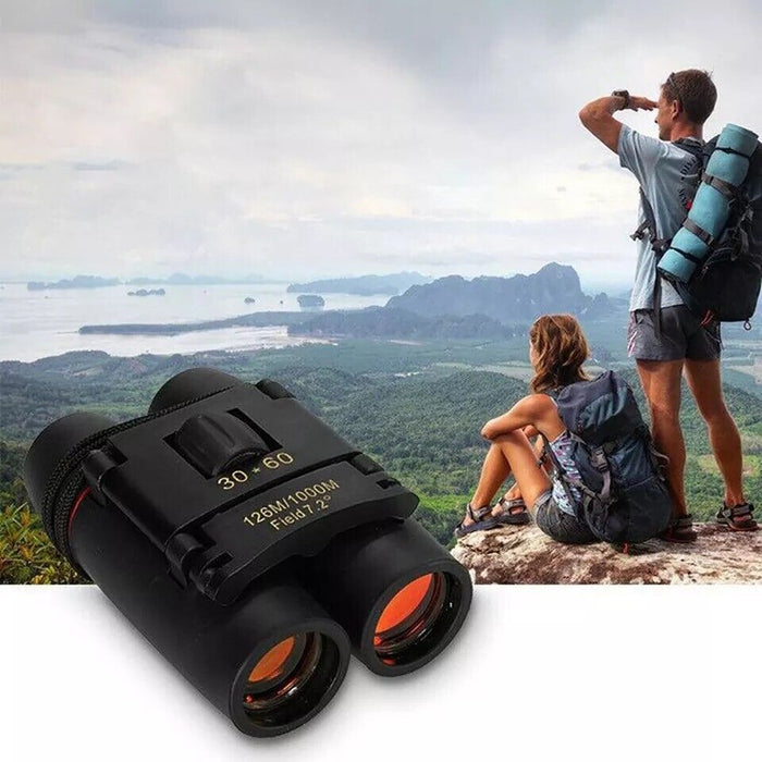 RangeQuest - Compact Binoculars 30x60 Zoom
