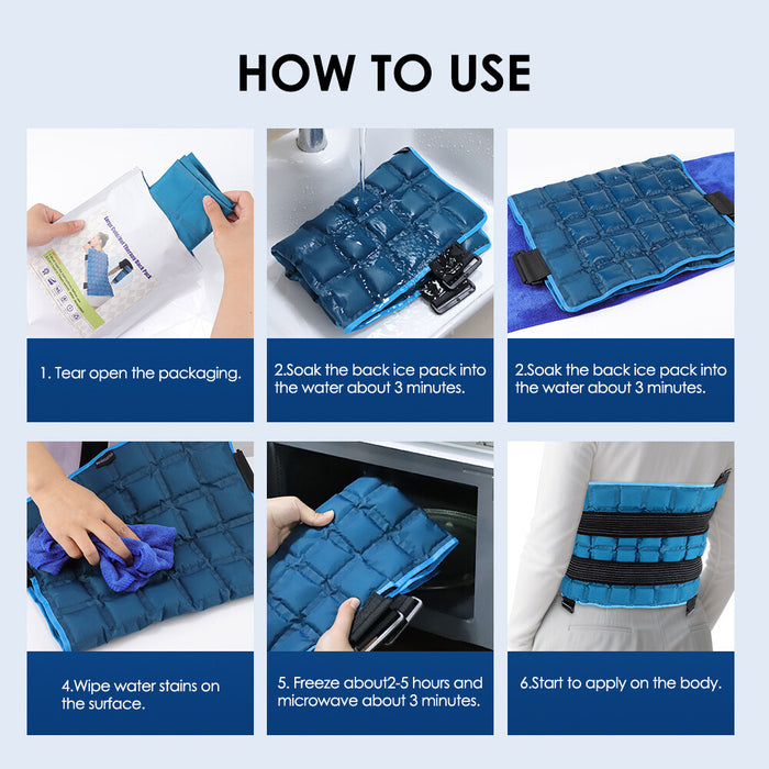 ChillFlex - Large Ice Pack for Back & Muscle Relief