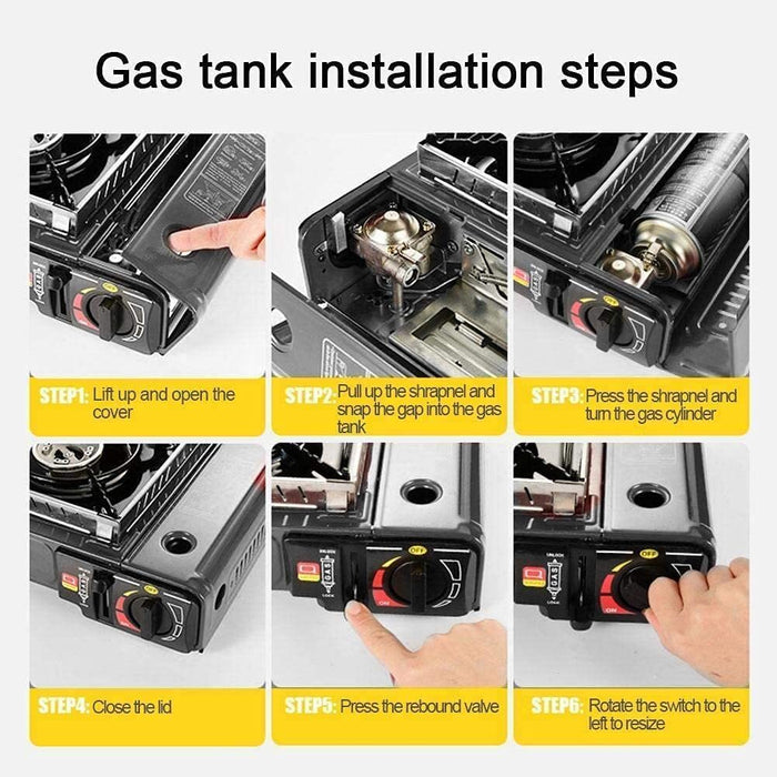 RoverFire - Portable Dual Fuel Camping Stove