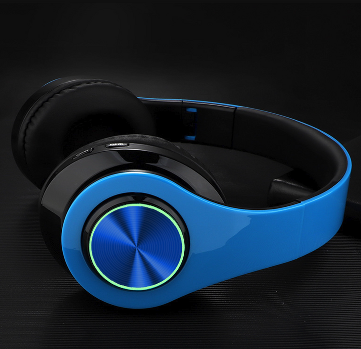 Big Bass Wireless Over-Ear Bluetooth Headphones with Mic