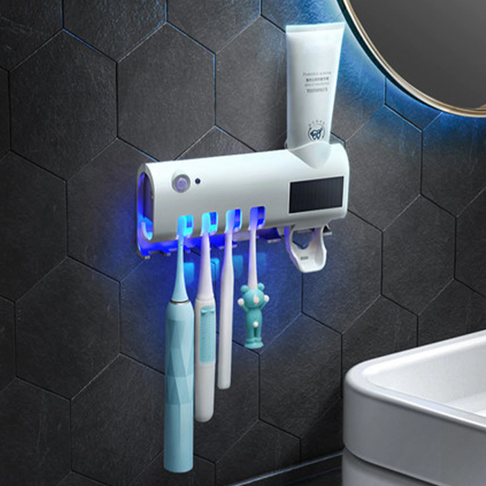 Wall-Mounted Toothbrush Holder