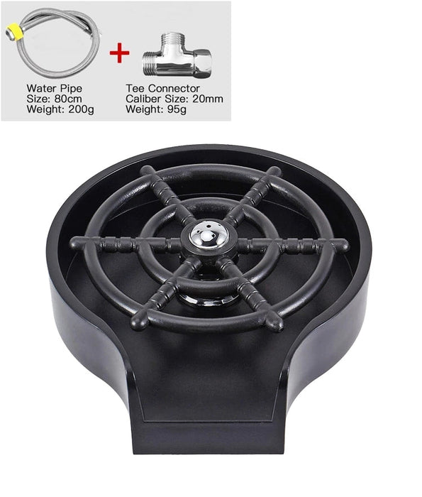 QuickRinse Pro - Automatic Cup Washer for Sink