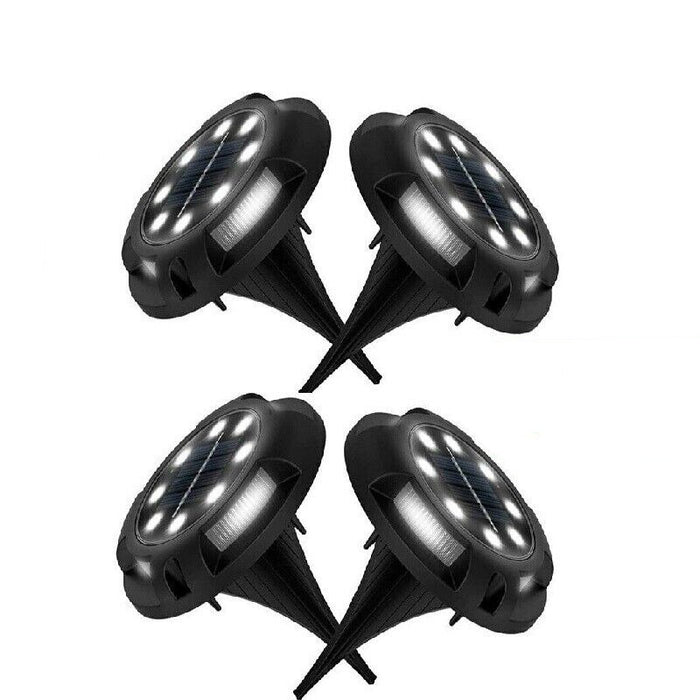 Decorative Solar Ground Lights - 4 Pack
