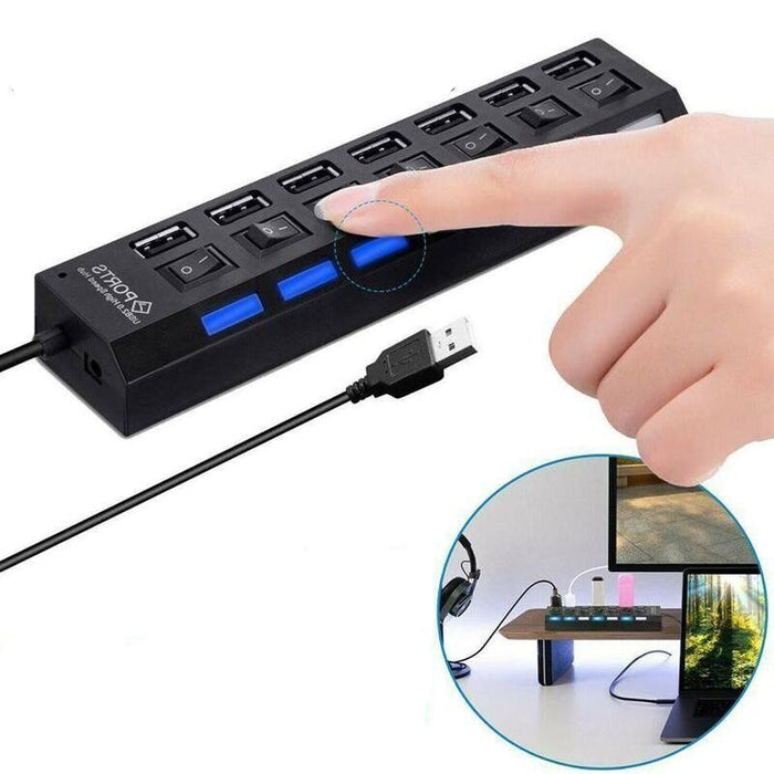 PortSphere - High-Speed USB Hub 3.0