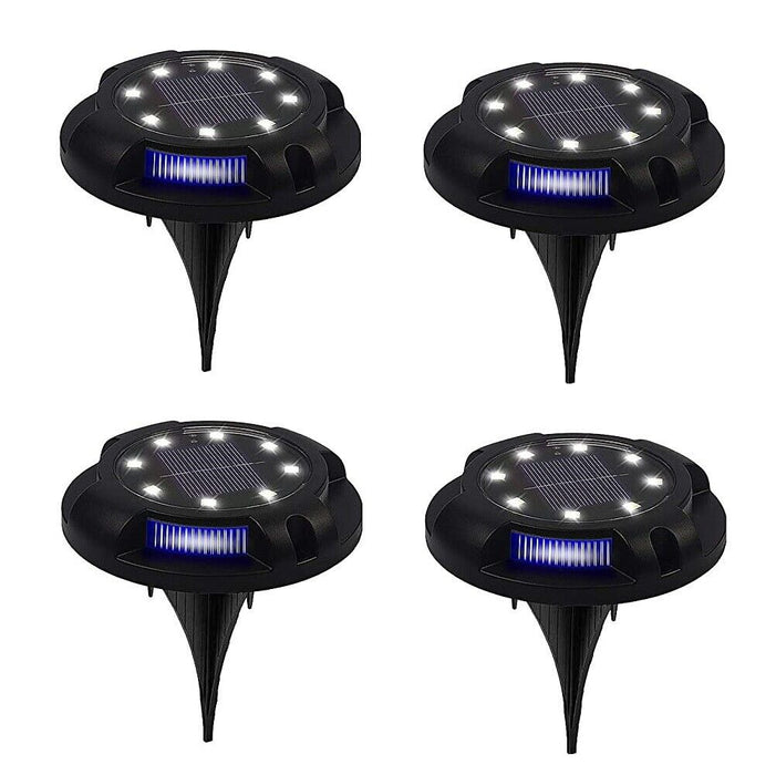 Decorative Solar Ground Lights - 4 Pack