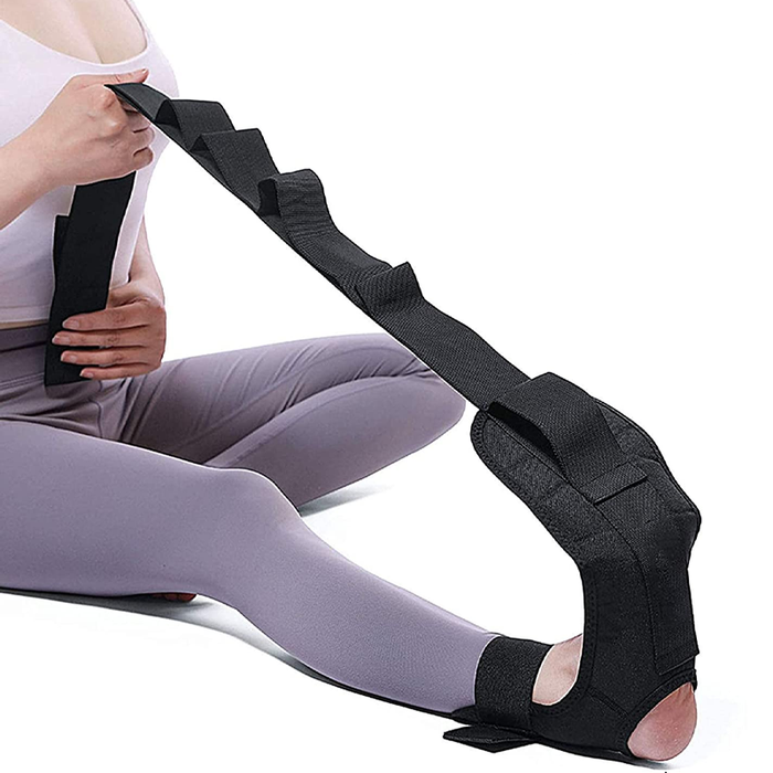 Premium Yoga Strap With Loops For Stretching