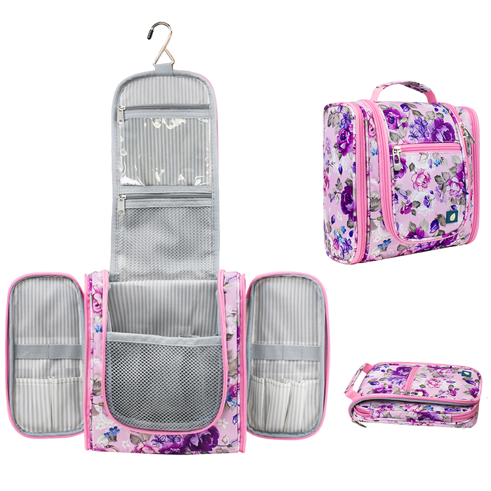 Women's Hanging Travel Makeup & Toiletry Bag