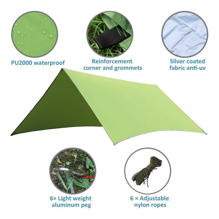 10'x10' Camping Rain Fly Tarp