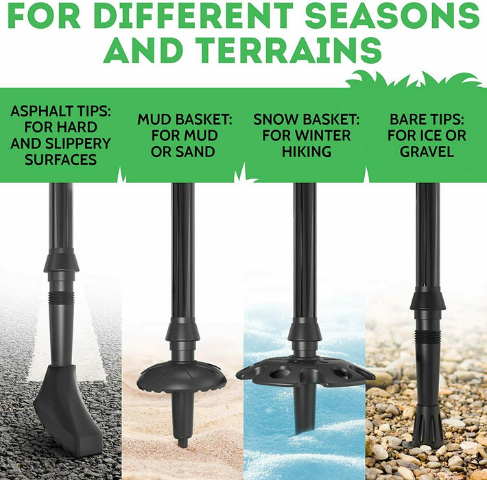 Aluminum Hiking Poles Bundle
