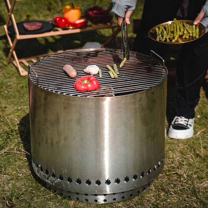 Portable Bonfire Pit & Grill