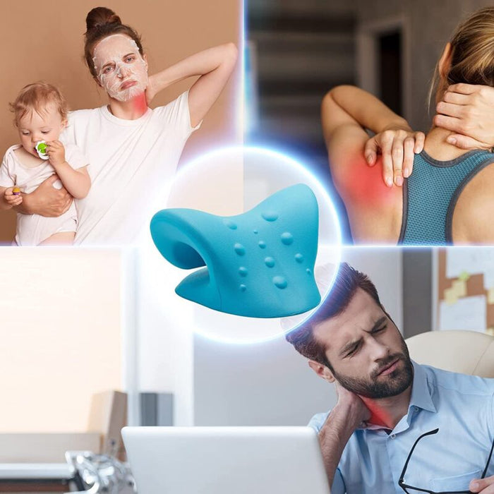 Cervical Neck Pillow Traction Device