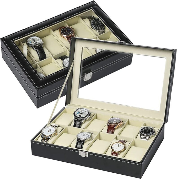 12 Slot Watch Box for Men
