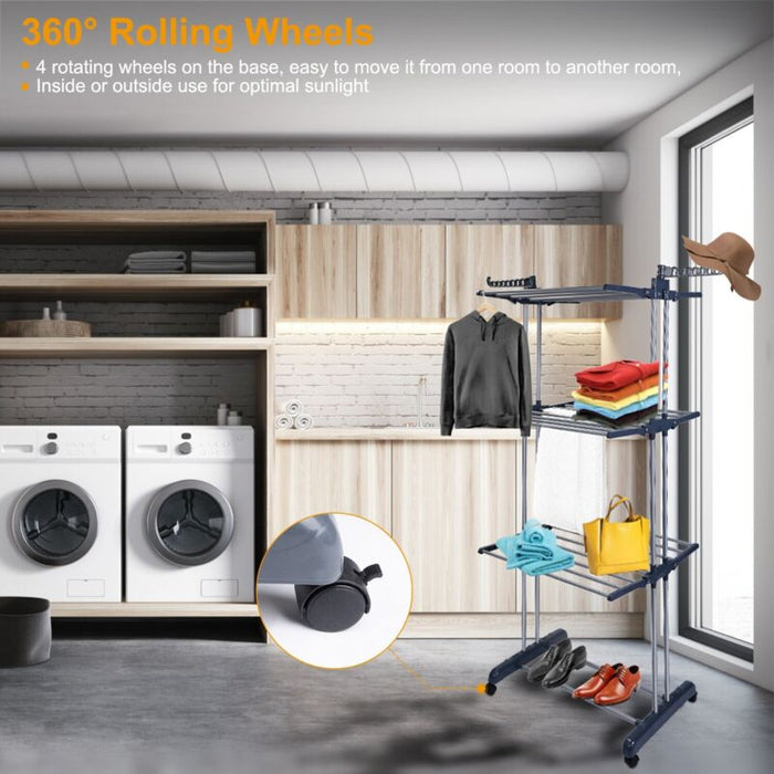3-Tier Laundry Drying Rack