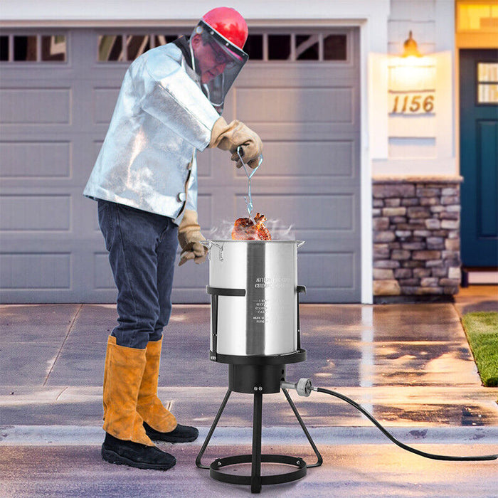 30qt Propane Gas Turkey Deep Fryer