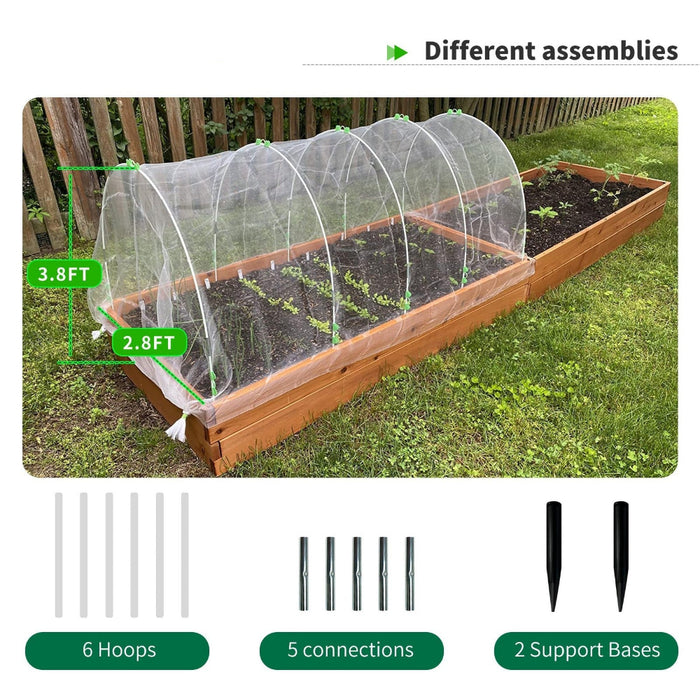 FlexFrame - Garden Hoops Grow Tunnel Kit