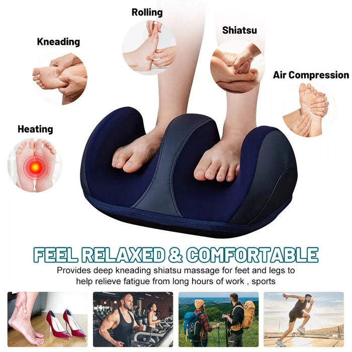 BlissStep - Shiatsu Foot Massager with Heat