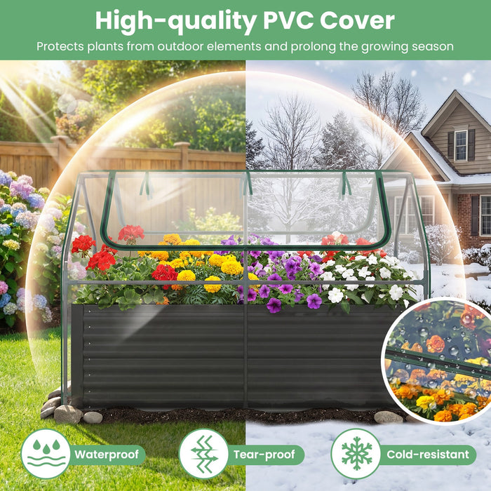 GreenPeak - Raised Garden Bed with Cover