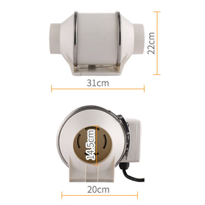 AirRoute Pro - 6" Inline Duct Fan