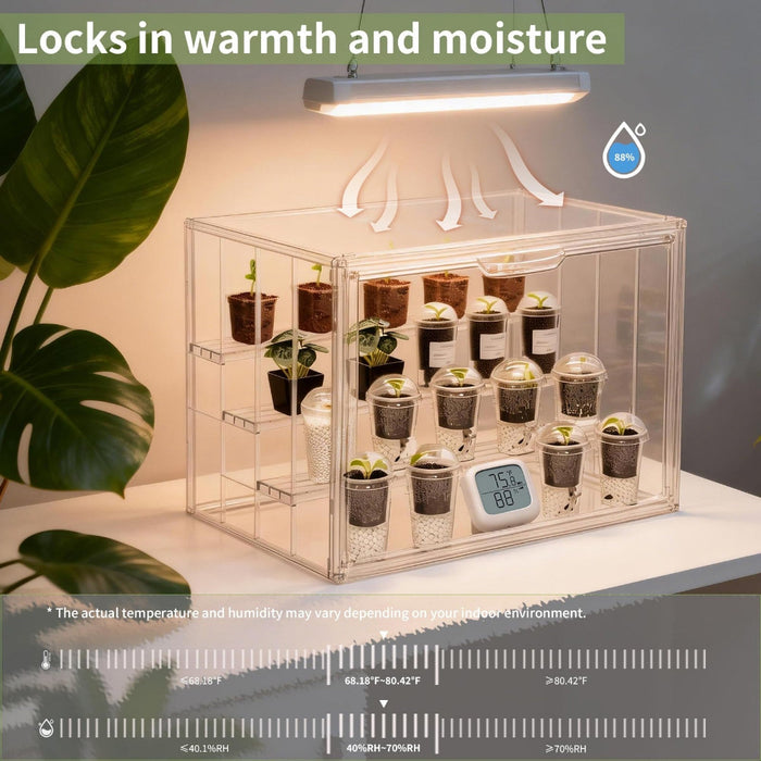 PlantCove - Clear Mini Greenhouse Indoor