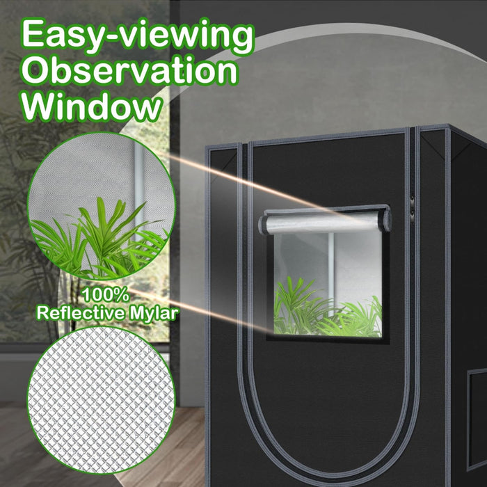 MylarGrow - Hydroponic Indoor Plants Grow Tent